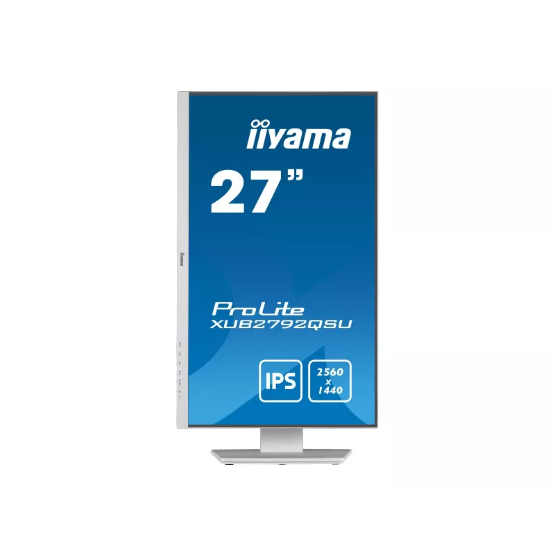 IIYAMA XUB2792QSU-W5 27 inch WQHD IPS LED Business Monitor - White