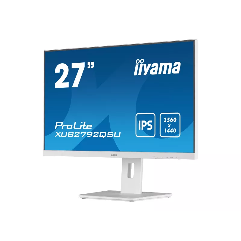 IIYAMA XUB2792QSU-W5 27 inch WQHD IPS LED Business Monitor - White
