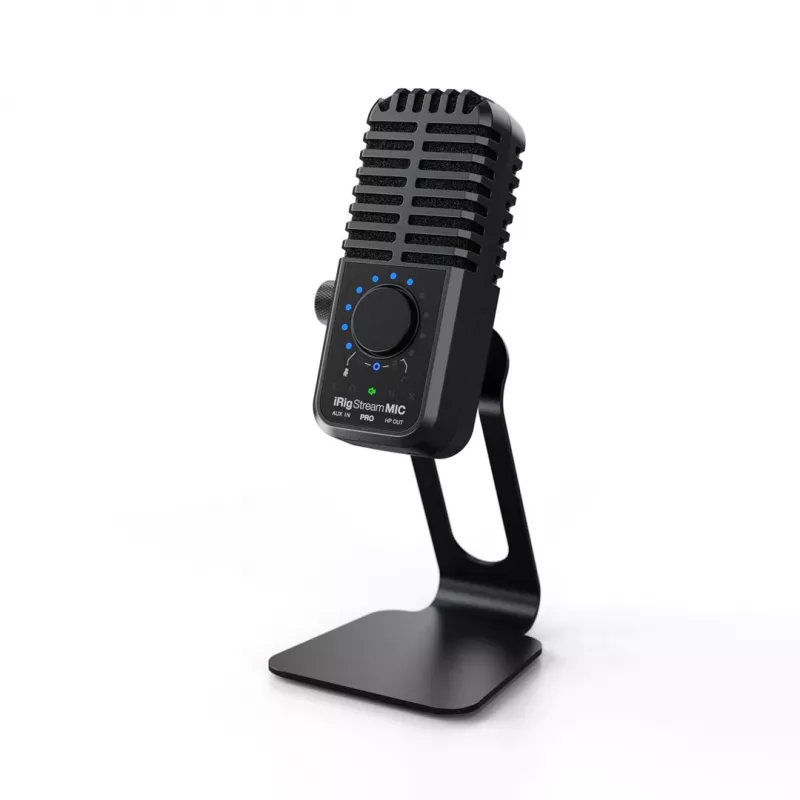 IK Multimedia iRig Stream Mic Pro - kondensatorinis mikrofonas