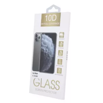 iLike 10D grūdinto stiklo ekrano apsauga, skirta Xiaomi Redmi Note 13 5G - 9H kietumas, pilna danga, juodas rėmelis, be burbuliukų, atspari įbrėžimams, oleofobinė danga