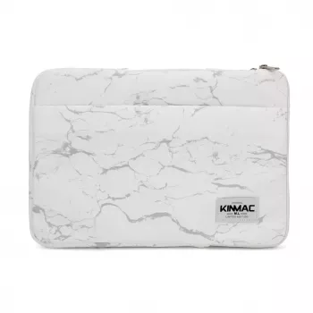 iLike 15-16 colių medžiaginė nešiojamojo kompiuterio rankinė Marble White
