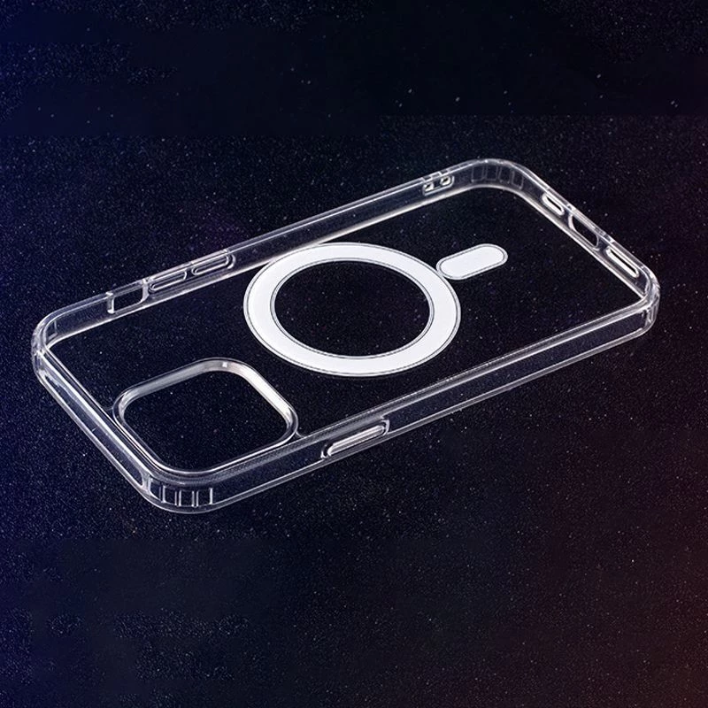 iLike Anti Shock 1.5 mm Mag Case, skirtas Samsung Galaxy A17 4G / A17 5G, permatomas, didelė anga