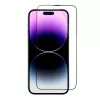 iLike Apple 5D Full Glue Tempered Glass, skirta iPhone 13 / 13 Pro / 14, juoda + montavimo rėmelis