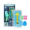 iLike Apple 5D Full Glue Tempered Glass, skirta iPhone 13 / 13 Pro / 14, juoda + montavimo rėmelis