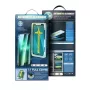 iLike Apple 5D Full Glue Tempered Glass, skirta iPhone 13 / 13 Pro / 14, juoda + montavimo rėmelis