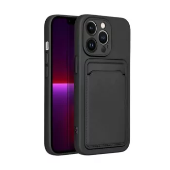 iLike Apple Card Cover dėklas, skirtas iPhone 14 Pro 6,1 colio, juodas