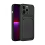 iLike Apple Card Cover dėklas, skirtas iPhone 14 Pro 6,1 colio, juodas