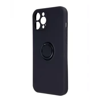 iLike Apple Finger Grip Case, skirta iPhone 16 Pro Max 6,9 inch juoda