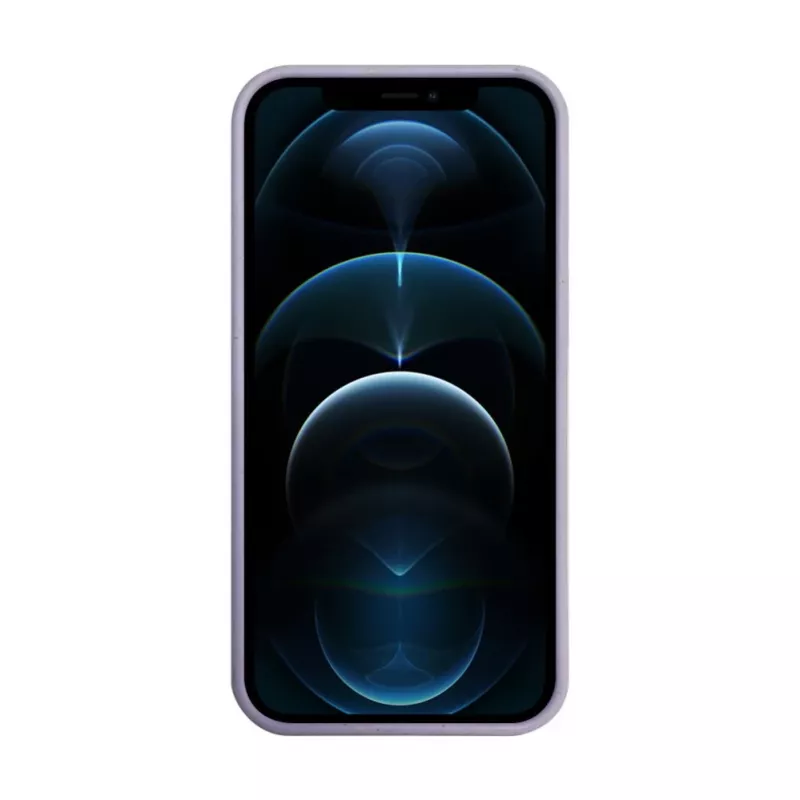 iLike Apple iPhone 12 / 12 Pro silikoninis dėklas Eco Print dizainas Gėlė