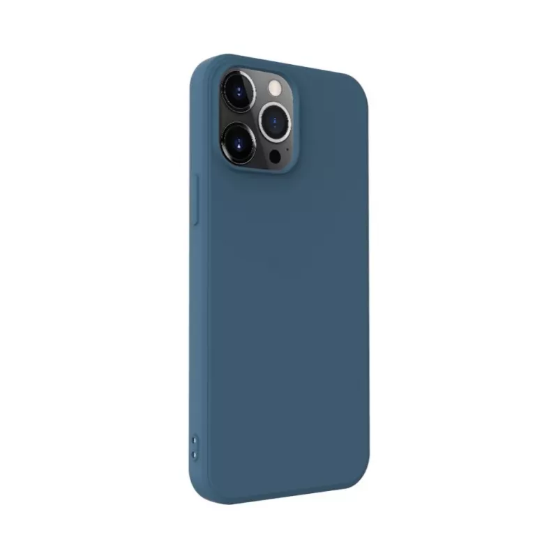 iLike Apple iPhone 13 Pro Max Nano Silicone Case Midnight Blue