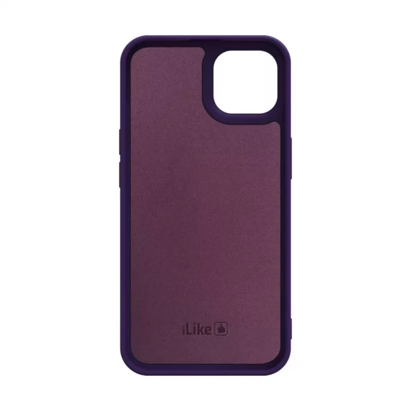 iLike Apple iPhone 14 Nano Silicone Case Deep Purple