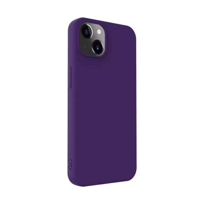iLike Apple iPhone 14 Nano Silicone Case Deep Purple