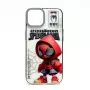 iLike Apple iPhone 14 PC silikoninis dėklas Spider Sense baltas raudonas