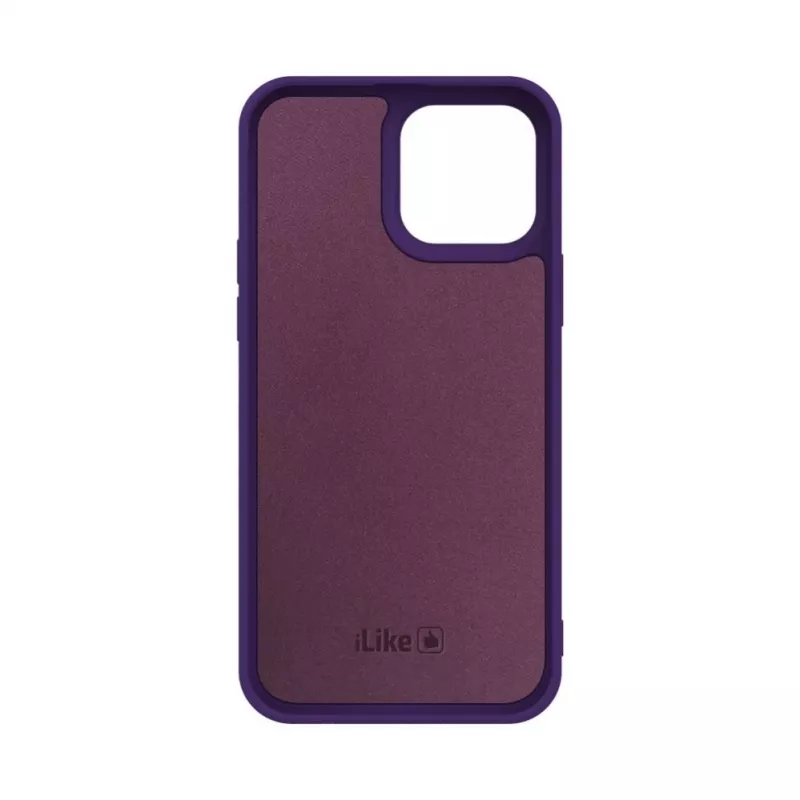 iLike Apple iPhone 14 Pro Nano Silicone Case Deep Purple