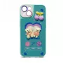 iLike Apple iPhone 15 Pro Epoxy Cartoon Cover Blue