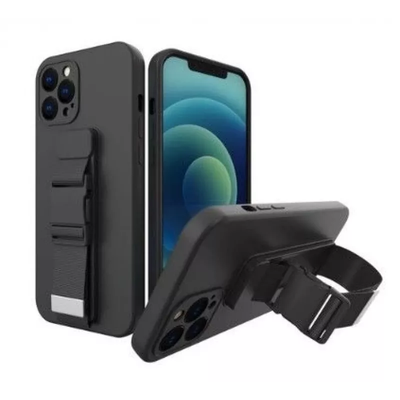 iLike Apple iPhone SE 2022 / SE 2020 / iPhone 8 / iPhone 7 Dėklas Juodas