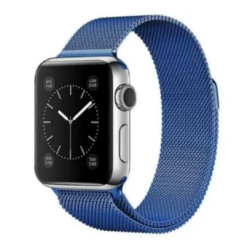 iLike Apple Magnetic Strap Watch 7 45mm Magnetic Band Bracelet Blue