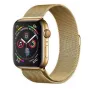 iLike Apple Magnetic Strap Watch 7 45mm Magnetic Band Bracelet Gold