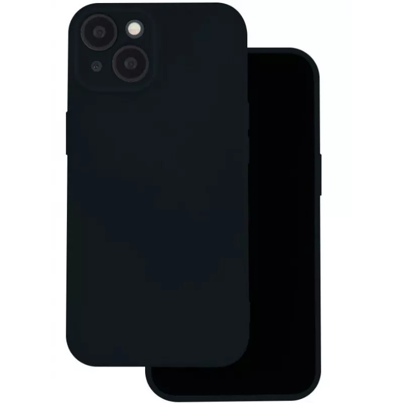 iLike Apple Silicon Case, skirta iPhone 16 Plus 6.7, juoda