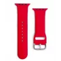 iLike APS Silicone Watch Band, skirtas Apple Watch Ultra / Series 8/7/6/5/4/3/2/SE (49/45/44/42 mm) - Raudona