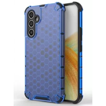 iLike Armored Hybrid dangtelis, skirtas Samsung Galaxy A54 5G - mėlynas