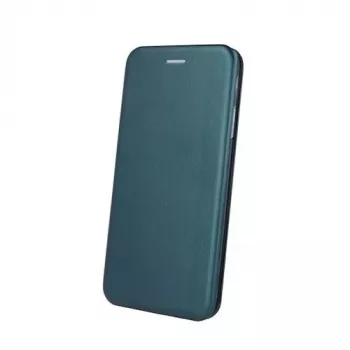 iLike Book Case, skirta Huawei P40 Lite E / Y7p, tamsiai žalia, PU oda, piniginė, magnetinis užsegimas
