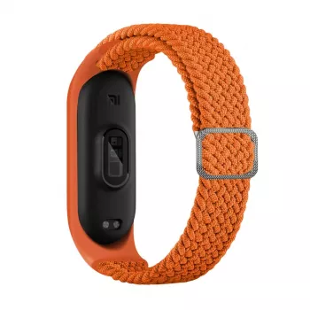 iLike Braided Fabric Strap for Xiaomi Mi Band 3/4/5/6 - Orange