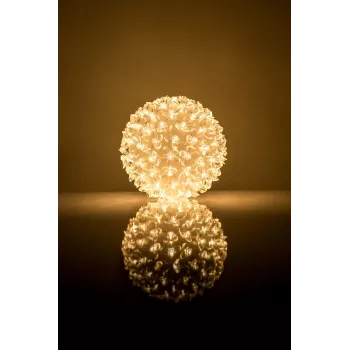 iLike Bumba Flower Ball RS-209 100 LED šiltai baltos dekoratyvinės lemputės D-14cm