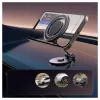 iLike C62 Metal Panel Fix Universal Magnetic MagSafe Ring Size Smartphone Adjustable Holder Black