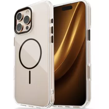 iLike Clear Thin Mag Case, skirtas Apple iPhone 16 Pro 6,3 colio, permatomas