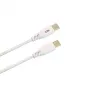 iLike Evelatus Įkrovimo laidas USB-C į USB-C CTT01 Baltas 1m