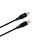 iLike Evelatus USB-C į USB-C įkrovimo laidas CTT01 Juodas 1m 60W