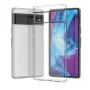 iLike Google Ultra Clear 0.5mm dėklas, skirtas Google Pixel 7, gelinis galinis dangtelis, permatomas juodas