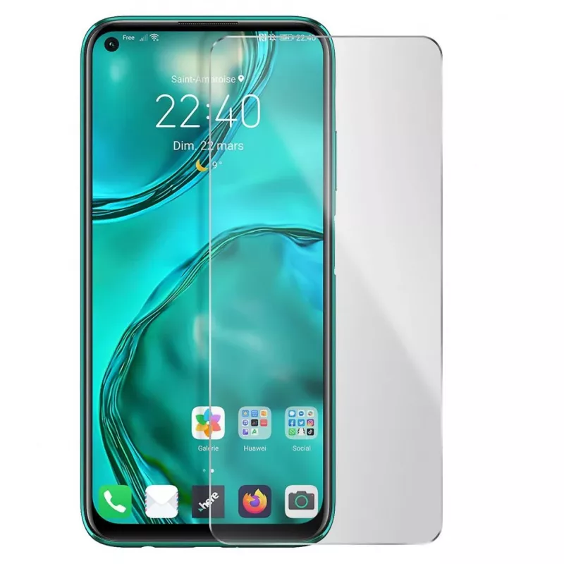 iLike Huawei P40 Lite 0.33mm Flat Clear Glass Screen Protector