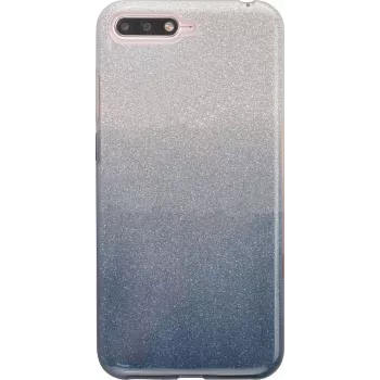 iLike Huawei Y6 2018 Gradient Glitter 3-in-1 Dėklas Rūkytas