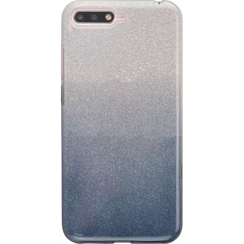 iLike Huawei Y6 2018 Gradient Glitter 3-in-1 Dėklas Rūkytas