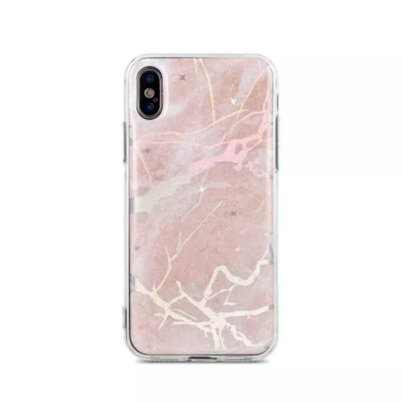 iLike Huawei Y6 2019 Marble Case Pink