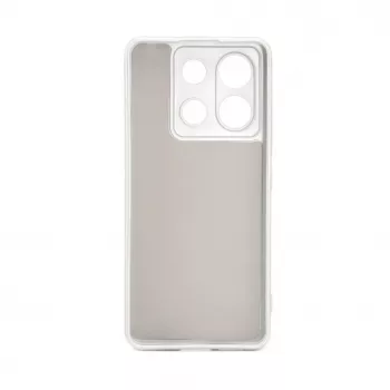 iLike Nano Silicone Case for Xiaomi Poco X6 Pro 5G - sidabrinė