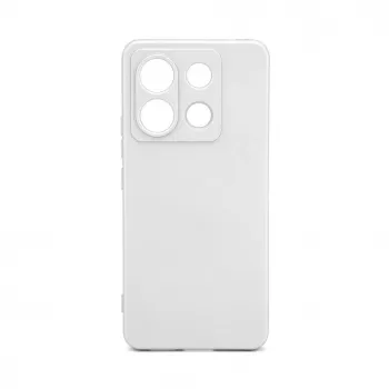 iLike Nano Silicone Case for Xiaomi Poco X6 Pro 5G - sidabrinė