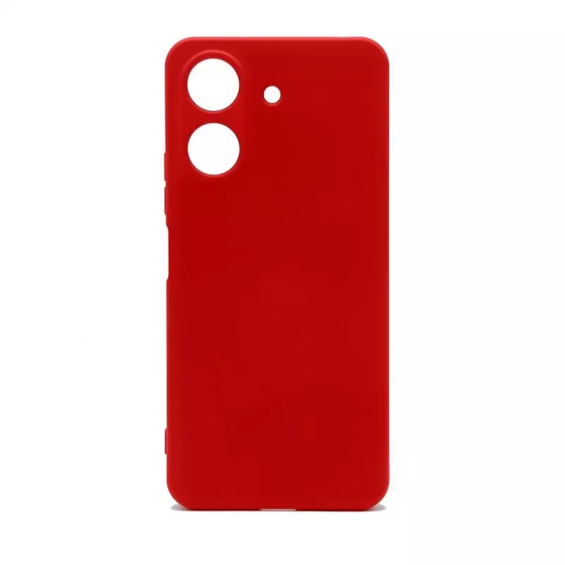 iLike Nano Silicone Case, skirtas Xiaomi Redmi 13C 4G / Poco C65 - Raudona