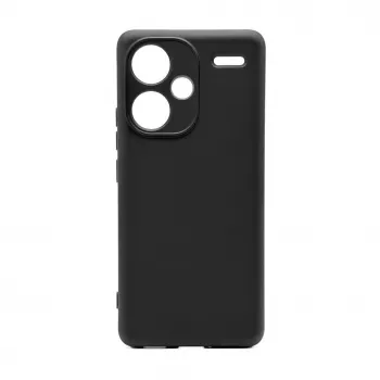 iLike Nano Silicone Case, skirtas Xiaomi Redmi Note 13 Pro Plus 5G - juoda