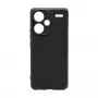 iLike Nano Silicone Case, skirtas Xiaomi Redmi Note 13 Pro Plus 5G - juoda