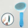 iLike Pet Smart Pet Comb šunims ir katėms, minkštas silikoninis šepetys kailio šalinimui, 15–25 mm kailiui