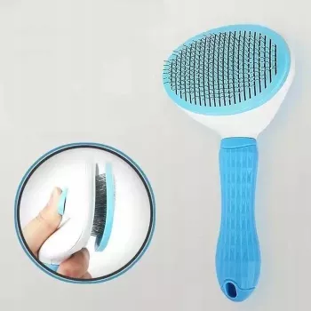 iLike Pet Smart Pet Comb šunims ir katėms, minkštas silikoninis šepetys kailio šalinimui, 15–25 mm kailiui