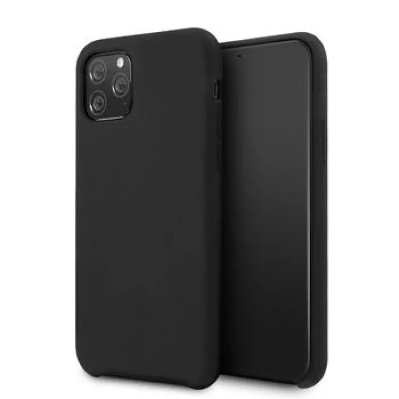 iLike Samsung A12/M12 Silicone Lite Case Black