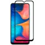 iLike Samsung Galaxy A10 2.5D lenktais kraštais grūdinto stiklo ekrano apsauga - juodas rėmelis, pilni klijai