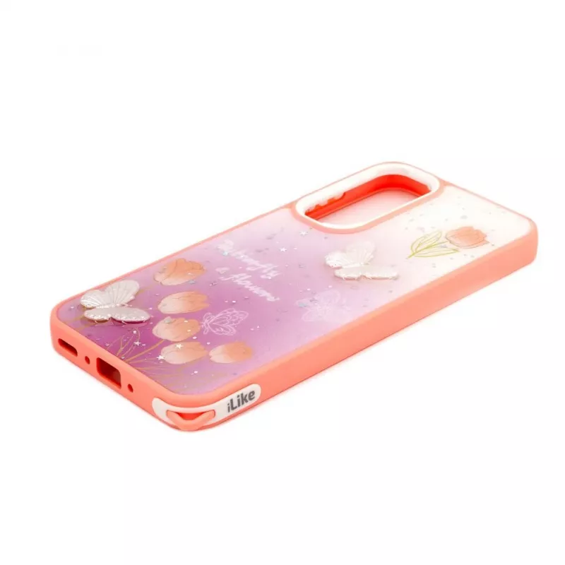 iLike Samsung Galaxy A35 EPOXY CARTOON COVER Šviesiai rožinė