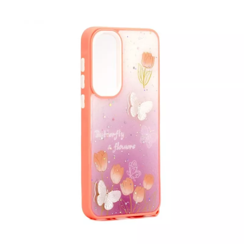 iLike Samsung Galaxy A35 EPOXY CARTOON COVER Šviesiai rožinė