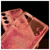 iLike Samsung Galaxy A35 Silicone Case Water Glitter Pink