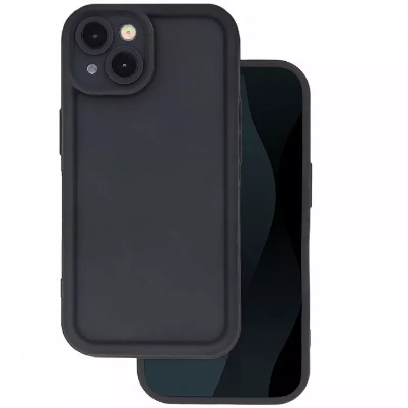 iLike Samsung Galaxy A55 5G Rim TPU Case Black